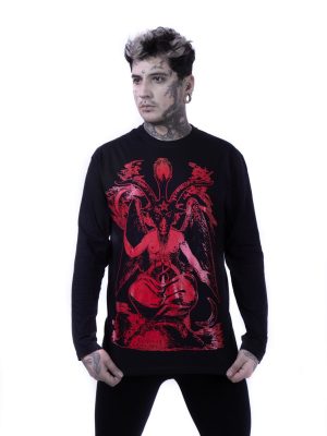 POLERA BAPHOMET RED